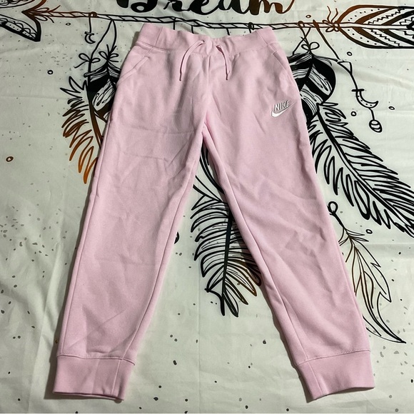 Nike Girls Kids Fleece Lined Therma Training Pants - Picture 2 of 5